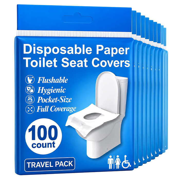 100 Travel-Size Toilet Seat Covers