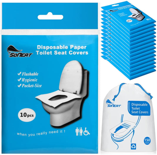 150 Disposable XL Toilet Seat Covers